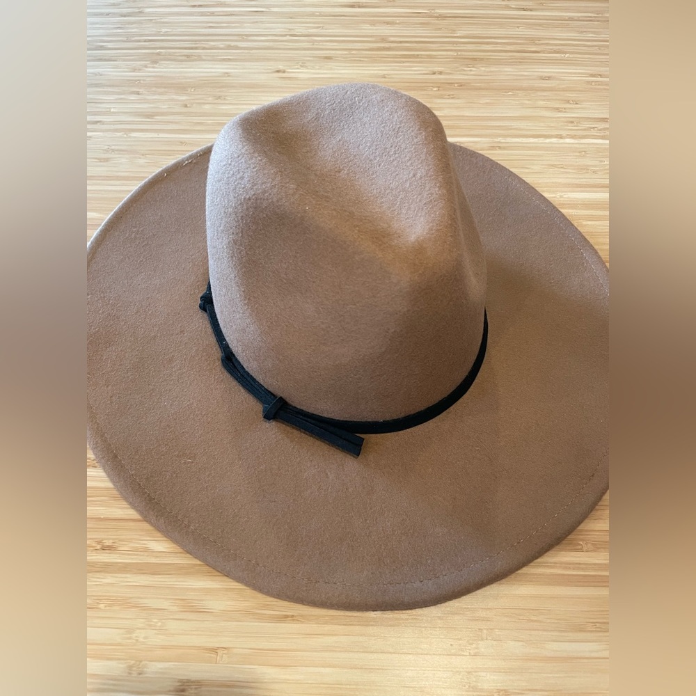 Universal Thread Western Wool Fedora Hat - image 1
